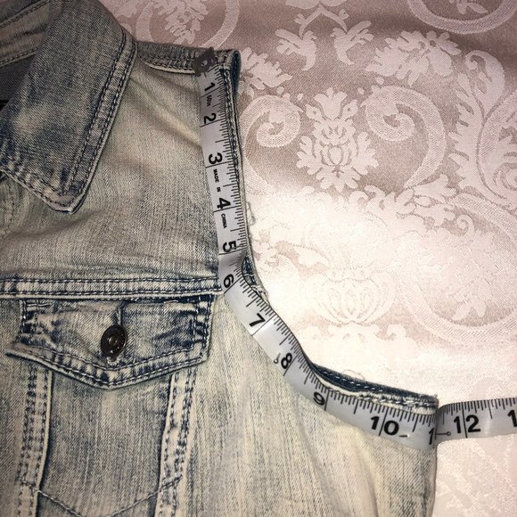 Jean Sleeveless Maurices Denim Vest  Size XL - Picture 6 of 8